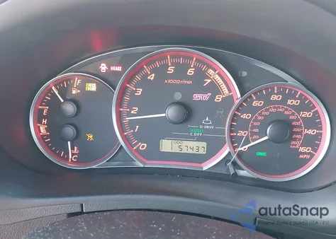 2011 Subaru Impreza Wrx Sti z USA, uszkodzony, nr VIN JF1GV8J63BL525465